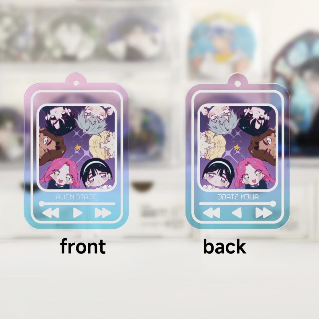 Alien Stage Anakt Dreams Chibi Transparent Acrylic Charm - Etsy