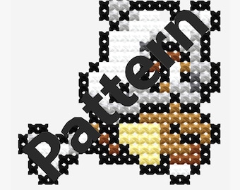 Cubone Icon Cross-Stitch Pattern