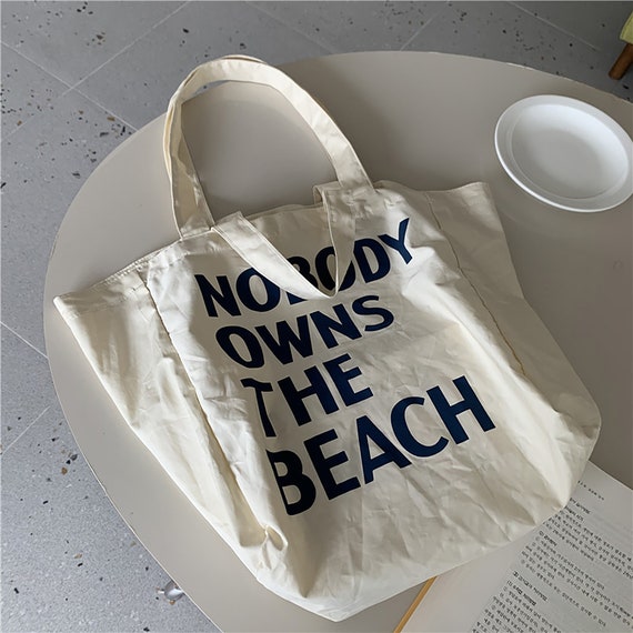 I made a beach bag and it has a secret. Can you guess what it is