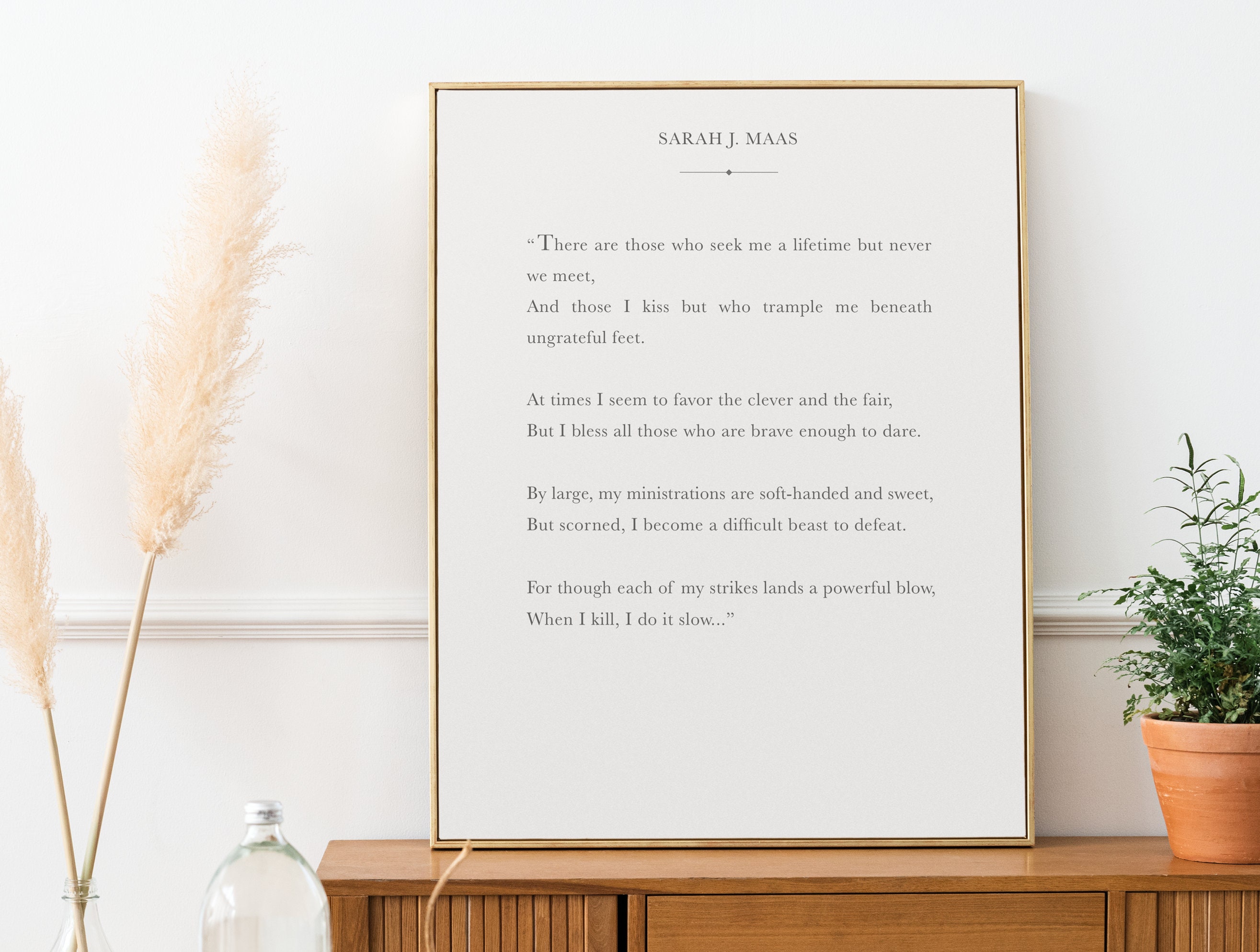 Amarantha's Riddle A Court of Thorns and Roses Quote Etsy