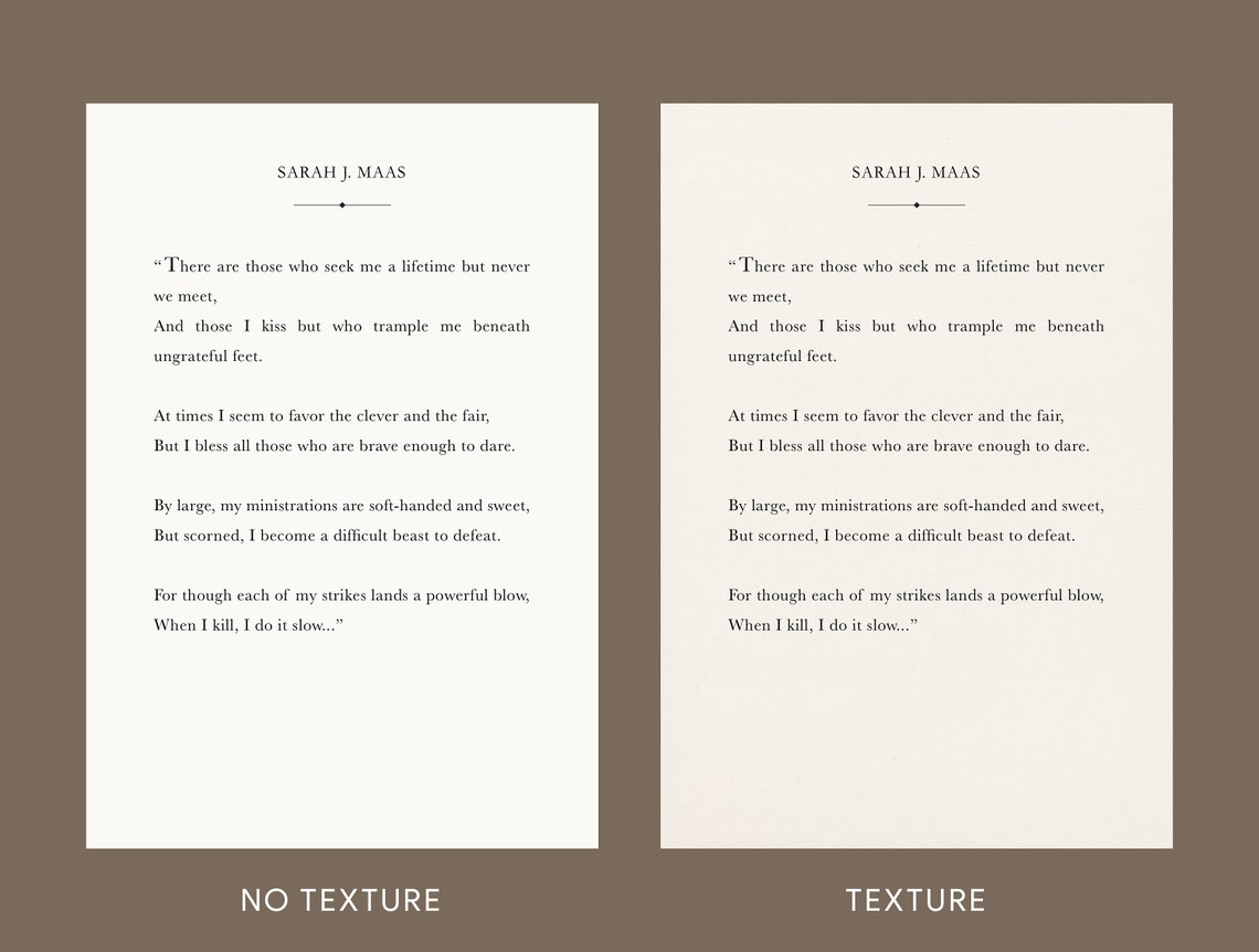 Amarantha's Riddle A Court of Thorns and Roses Quote Etsy