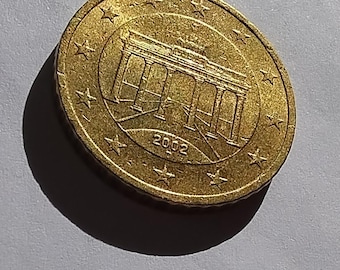 Piece 50 Centimes Euro Allemagne 2002 pas cher - Meilleures ofes sur le neuf et l'occasion