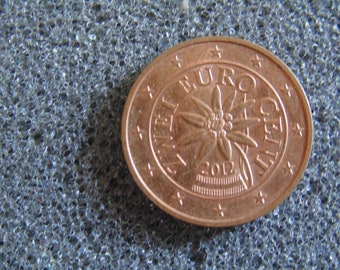 2012 Austria 2 euro cents eurocent L 002
