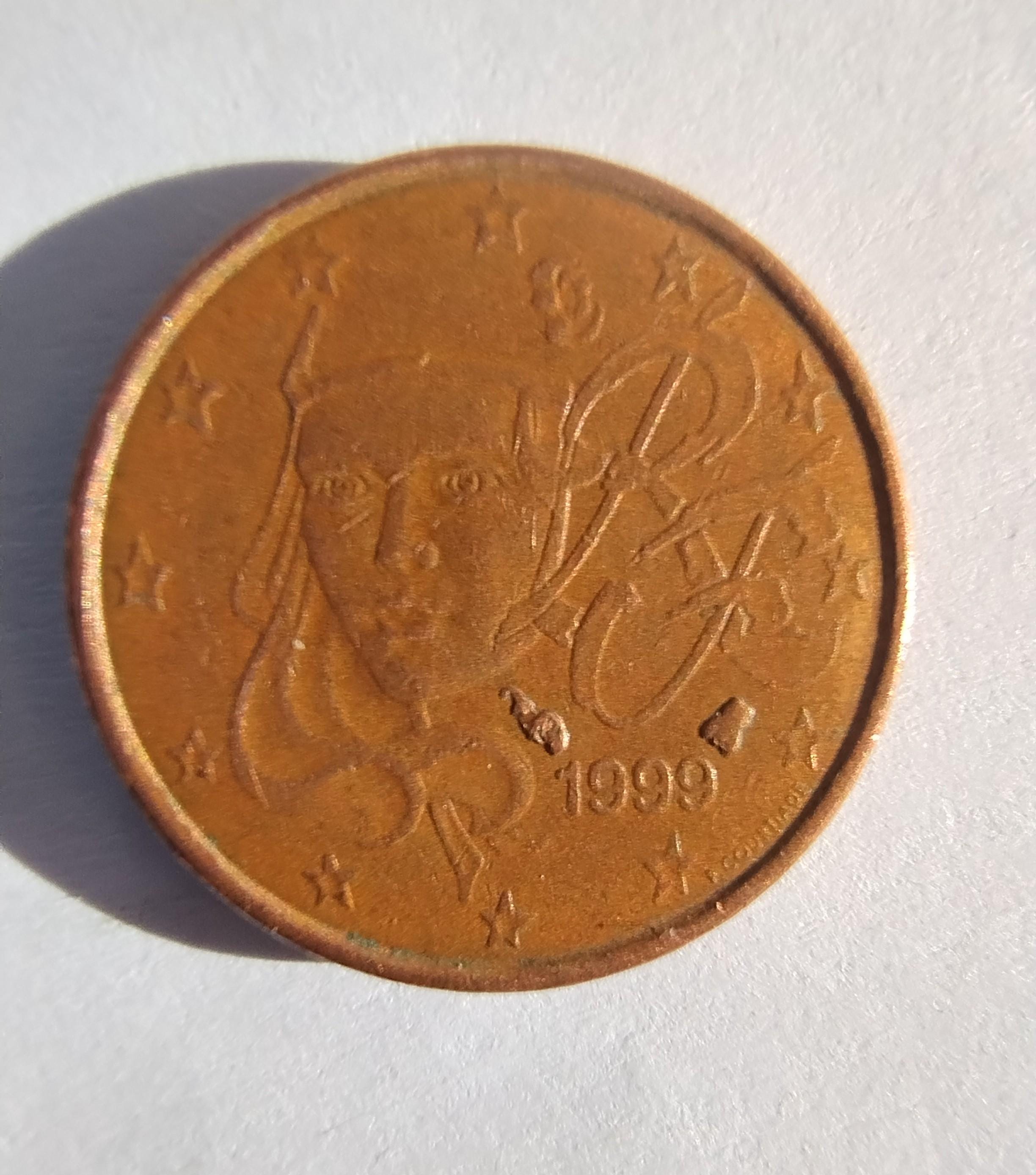 1999年希少ユーロセント - Etsy 日本