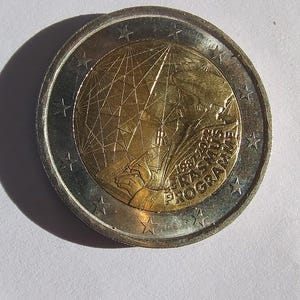 coin 2 euro 2022 Italy erasmus program LMZ25