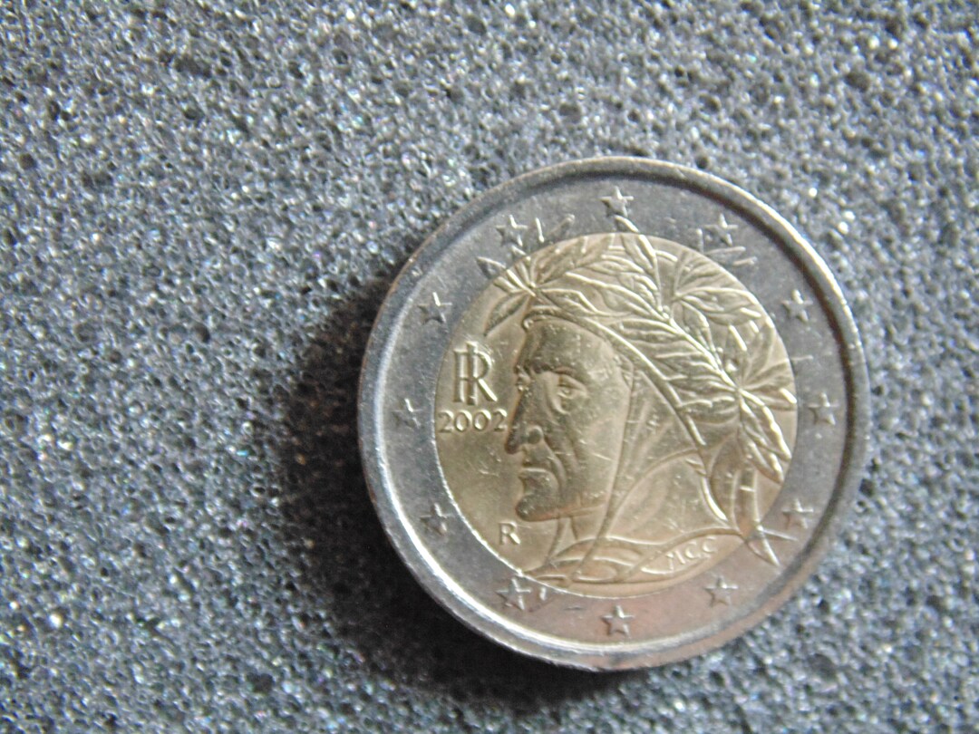 PIÈCE 2 EUROS Italie (Dante Alighieri) 2002 EUR 500,00 - FR