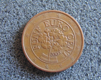 2003 Austria 5 centesimi di euro eurocent L 002