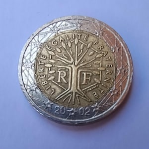 coin 2 euro Francia 2002 albero della vita LMZ25