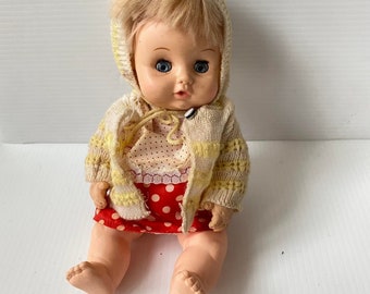 m553 Vintage Rare 1970's USSR Baby Doll Collectible New Project Toy
