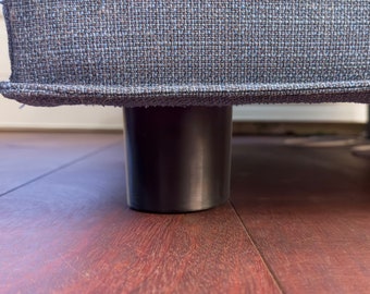 Set of 4 Round Ikea Kivik Sofa Feet Furniture Leg 3D Printed drop in replacement