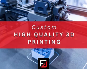 Professional 3D Printing Service: Functional parts, Miniatures, Prototyping and much more.