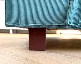 Ikea Kivik Sofa Leg Replacement Set of 4: Rosewood Style, 3D Printed