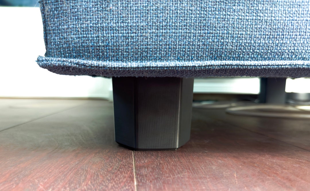 Set of 4 Hexagonal Ikea Kivik Sofa Feet Furniture Leg 3D Printed Drop