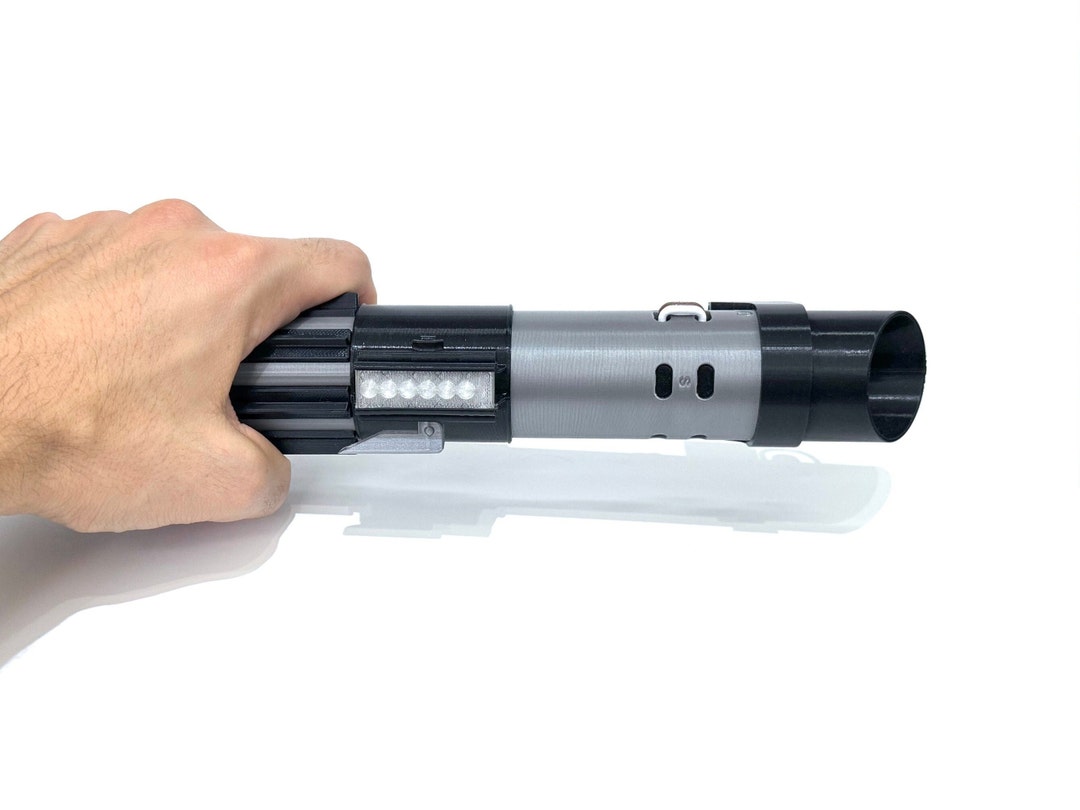 3D Printed Lightsaber Replica of Darth Vader's, Easy to Assemble With Screw System, Prop Display