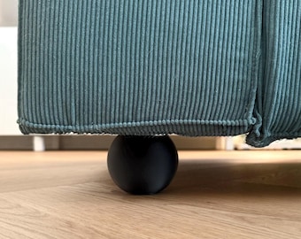 Spherical Ikea Kivik Sofa Legs (Set of 4): 3D Printed Furniture Feet