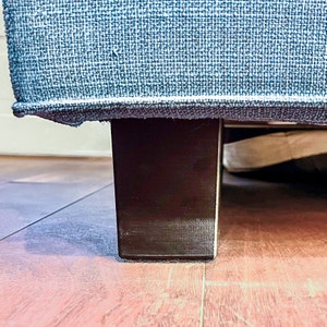 Patas de madera de 16 pulgadas para muebles de mesa, patas de mesa  auxiliar, patas de silla cónicas modernas de mediados de siglo, adecuadas  para