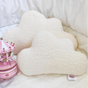 Pastel Yellow Cloud Pillow, Soft Kids Pillow, Neutral Nursery Decor, Cloud  Cushion, Nursery Cushions, Mom Gift Postpartum, Toddler Pillow 