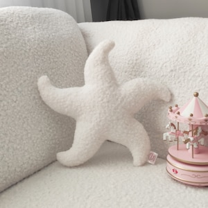 Sea Star Pillow, Starfish Pillow, Baby Crib Pillow, Baby Shower Gift,Sea Star Cushion,Nautical Pillow,Decorative Pillows,Star Shaped Cushion