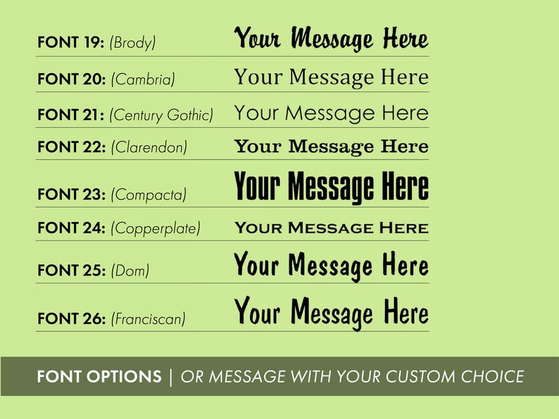 Custom Vinyl Lettering Decal choose Your Font Color and Size Etsy