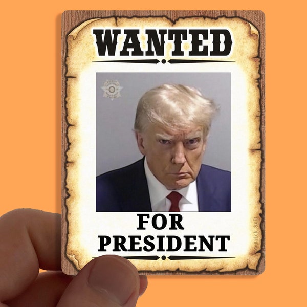 Trump Mugshot Wanted for President