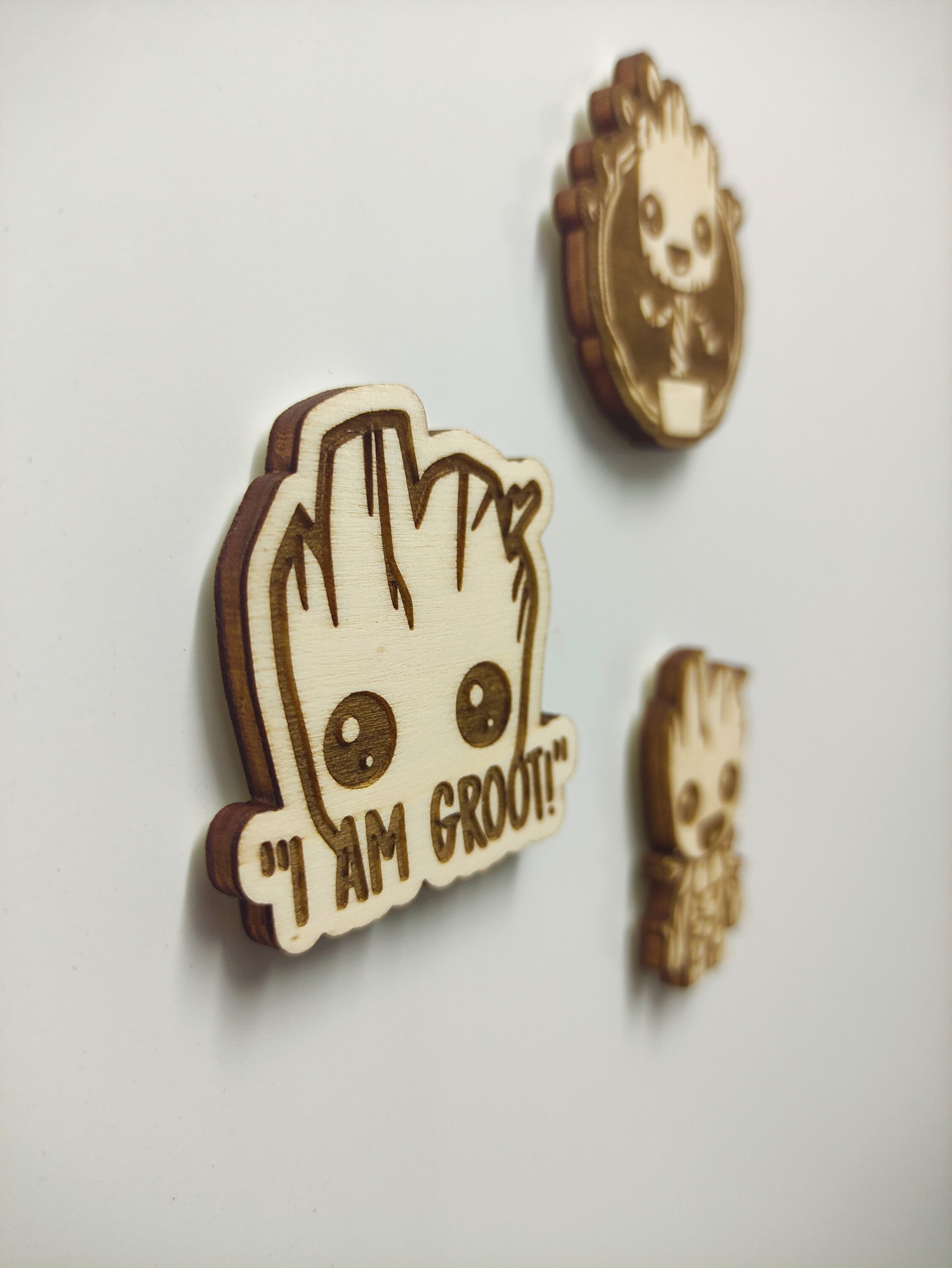 Groot's Wooden Fridge Wooden I Am Groot Super Etsy