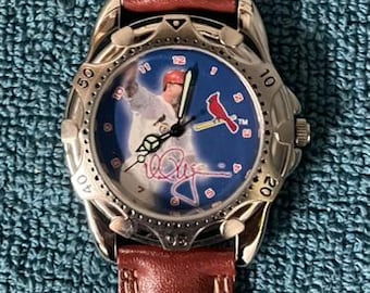 Reloj de pulsera analógico vintage Sammy Sosa, ofrecido por Avon, nuevo en su empaque.