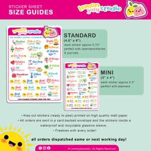 30 niedliche Ereignisse/Daten/Feiertage/ Kalender/ Feiertage-Sticker Bild 3