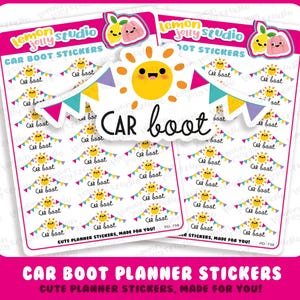 24 leuke stickers voor de kofferbakplanner