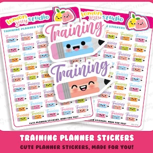 45 Cute Training Planner Stickers