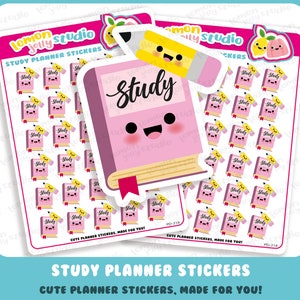 30 Cute Study/College/University/School Planner Stickers