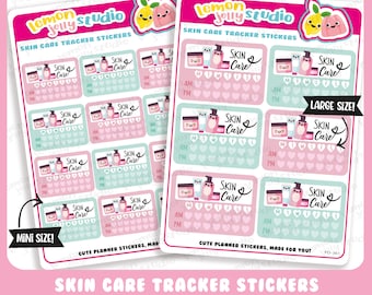 40 Cute Skin Care Planner Stickers - Etsy