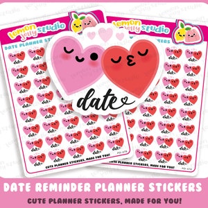 40 leuke plannerstickers voor datumherinneringen