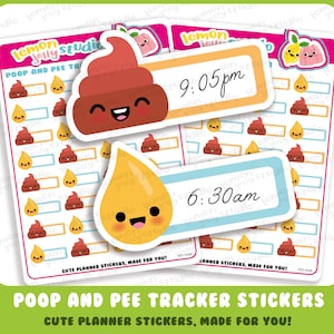 32 schattige poep- en plastracker/zindelijkheidstrainingstickers