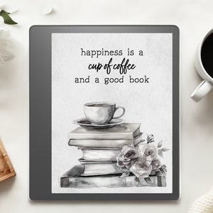 Kindle Scribe Reading Journal | Happiness Book Tracker | Scribe Book Journal Kindle