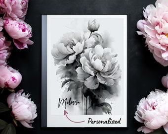 Daily Planner reMarkable, Personalized Planner for Women, Watercolor Floral
