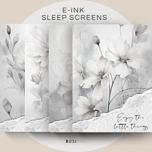 Eink Screen Saver by BusiDigiCo, Wildflowers Suspend Screen, compatible with Supernote