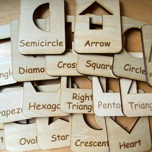 18 pochoirs de forme Montessori, produits de remplissage sensoriels, pochoirs, pochoirs en bois, pochoirs de forme en bois, jeu libre, jouets ludiques, jouets ouverts