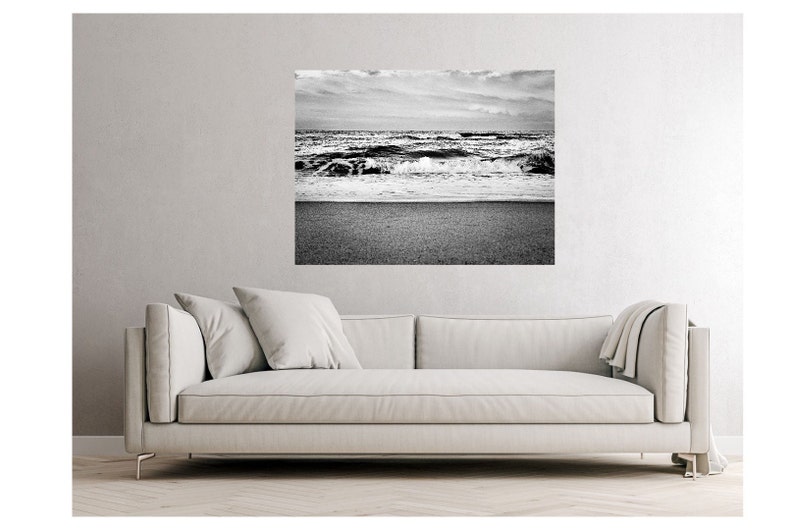 Beach Decor Photo Wall Art, Ocean Photography Canvas Photo, Coastal