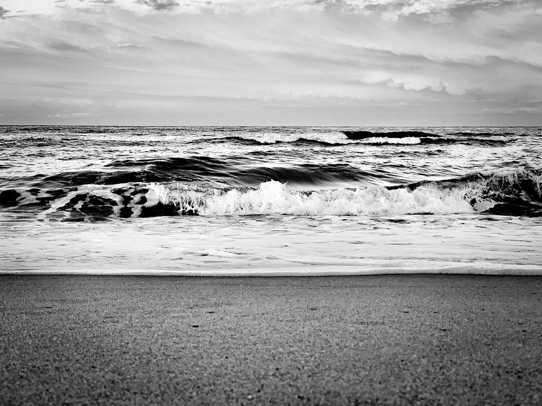 Beach Decor Photo Wall Art, Ocean Photography Canvas Photo, Coastal