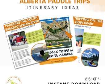 Paddle Alberta Canoeing Trip Itineraries Paddling Canada Planner Adventures Outdoors Trip Ideas Alberta Travel Itinerary Canada