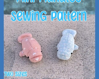 Mini Manatee Sewing Pattern