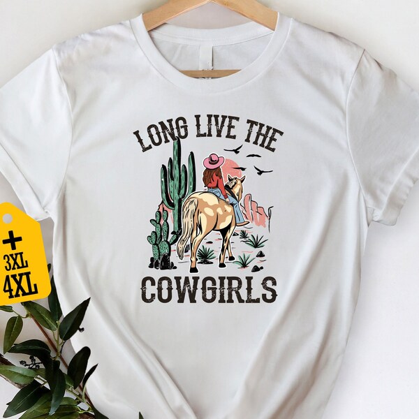 Western Shirt, Country Shirt, Country Girl, Long Live Cowgirl, Cowgirl Shirt, Southern Shirt, Rodeo Shirt, Horses T-shirt, Boho Shirt