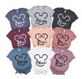 Custom Name Disney Family Matching Trip Shirt, Disney Mickey and Minnie Vacation Shirt, Disneyland Personalized Family Holiday