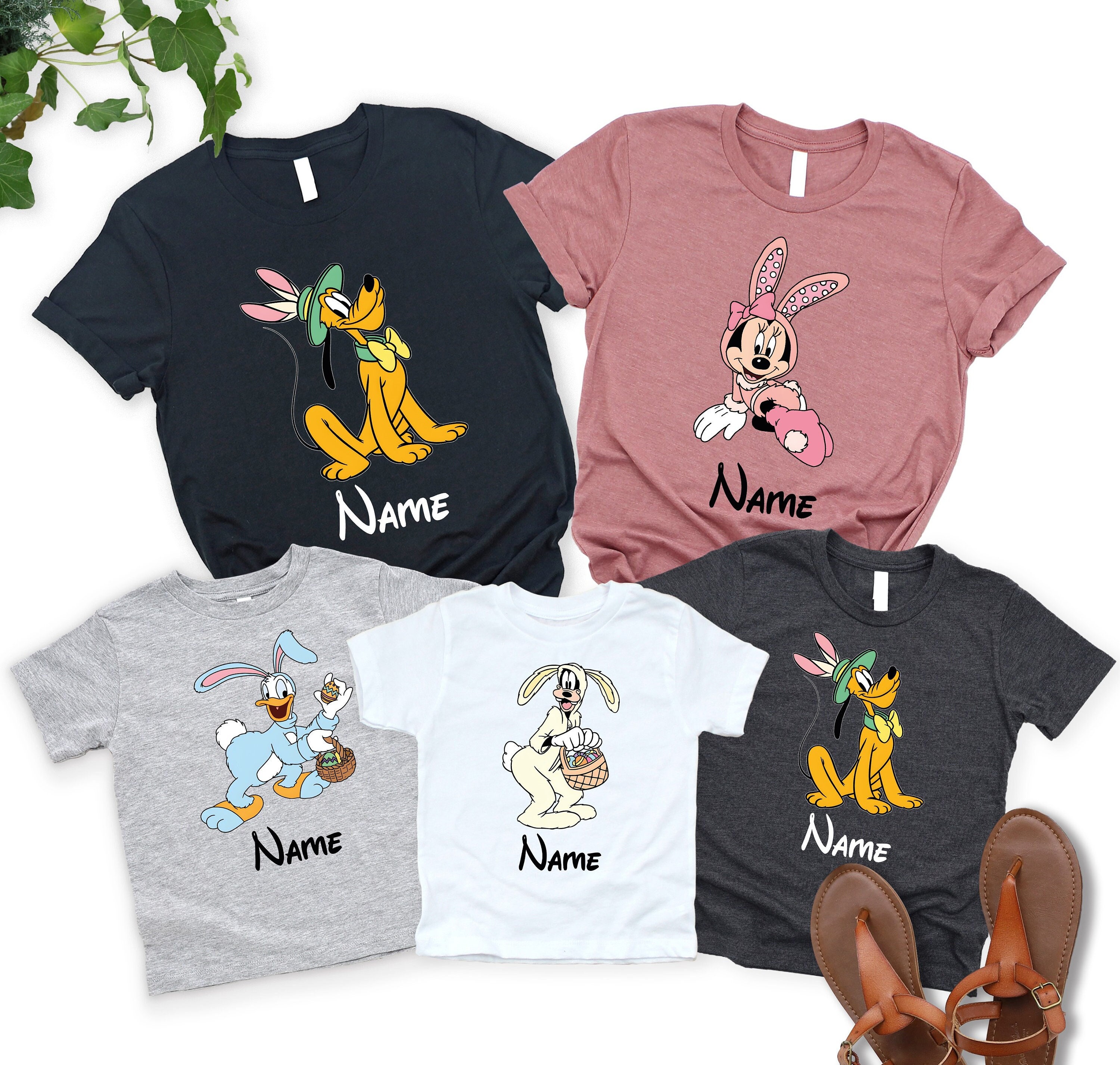 Custom Disney Shirt, Personalized Easter Disney Shirt