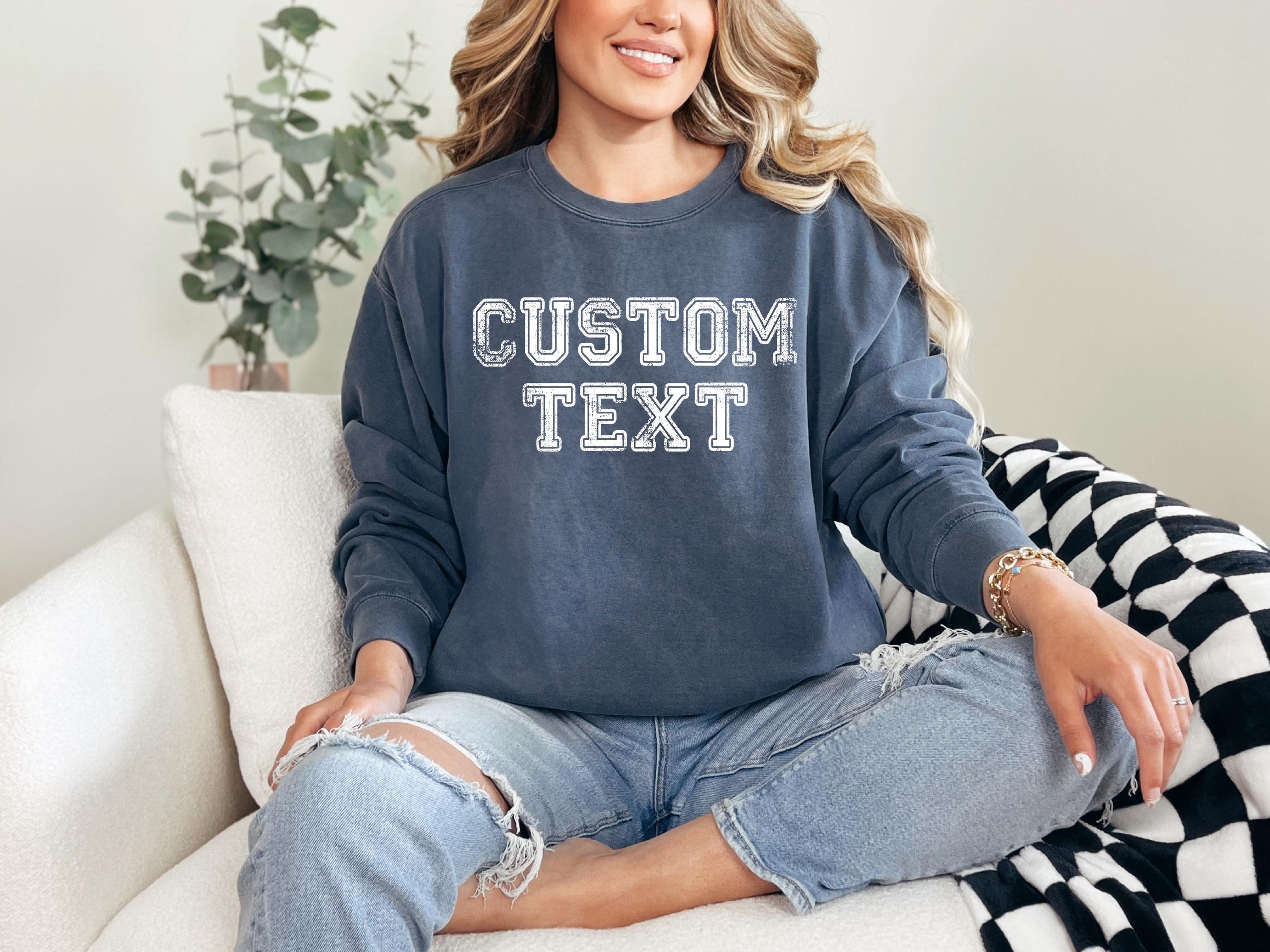 Etsy comfort colors sweatshirt hotsell