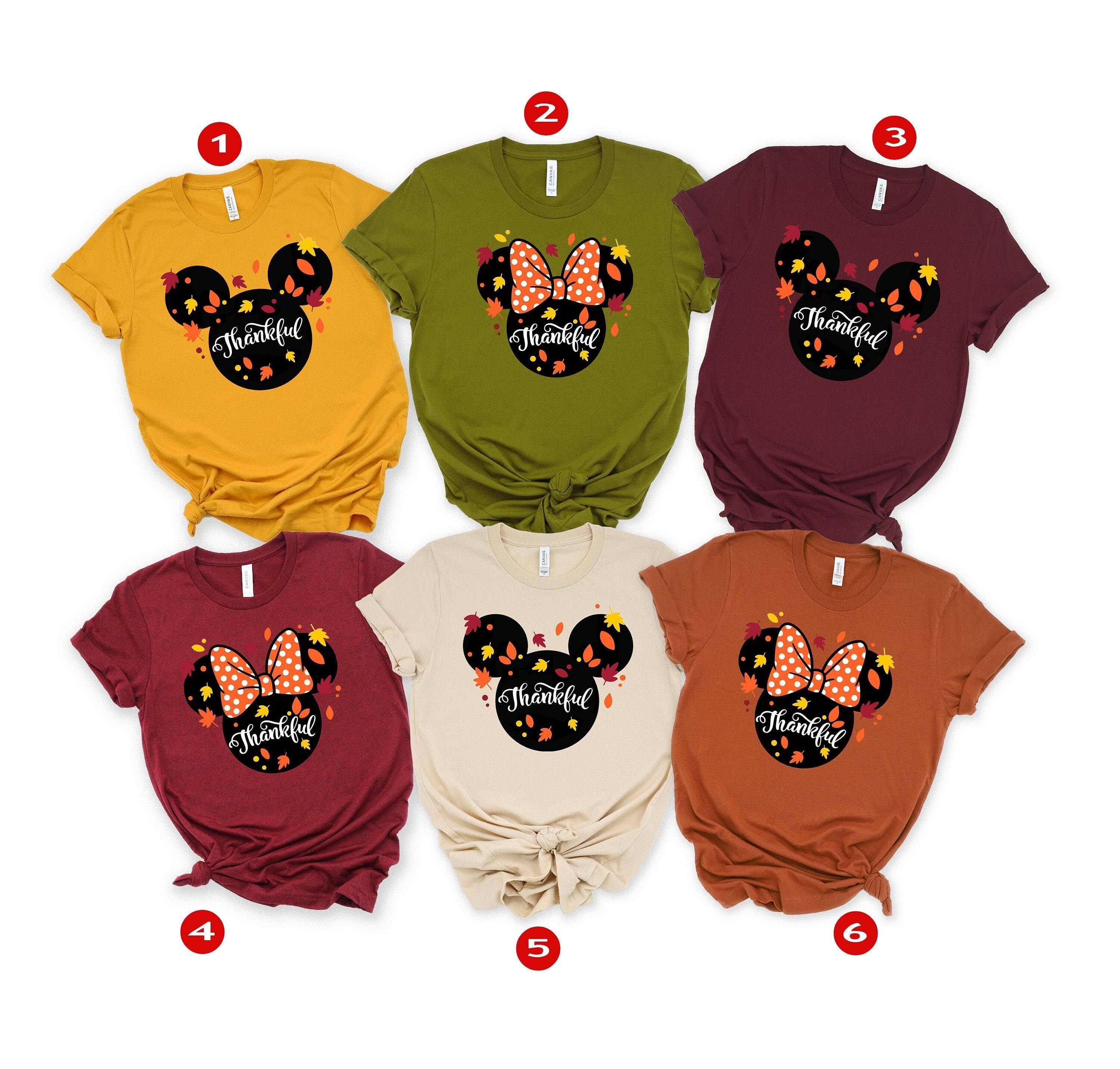 Discover Disney Thanksgiving Shirt, Disney Family Matching Shirt, Mickey Minnie Thanksgiving Shirt