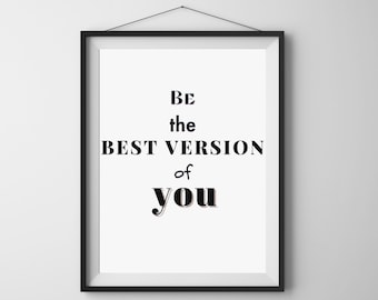 Quote Print, Printable Quote, İnspirational Quote, Quote Wall Art, Typography Print, Motivational Wall Art,  Digital Download, Home Decor