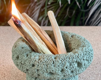 Palo Santo Holder and Burner Sage Holder