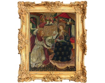 The Annunciation by Jaume Ferrer - ART PRINT - frame not included