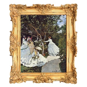 Women in the Garden by Claude Monet - ART PRINT